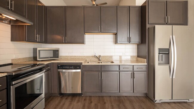 Kitchen with Stainless Steel Appliances