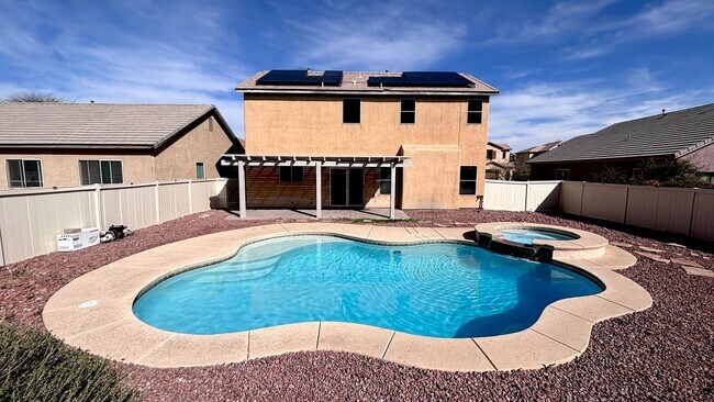 Photo - 2-story home with a Beautiful Sparkling Pool! Great floor plan!