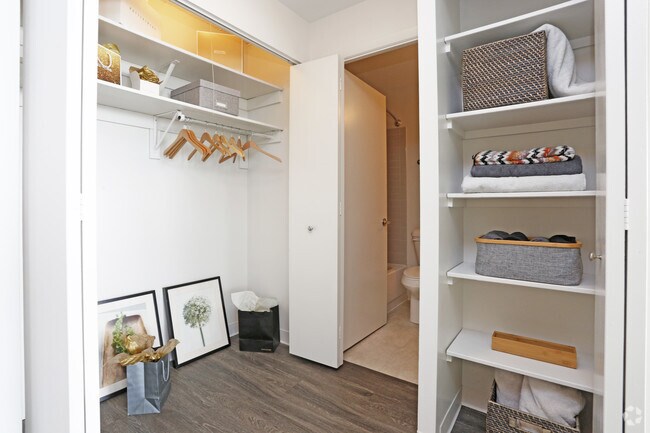 1 BR, 1 BA - closet space