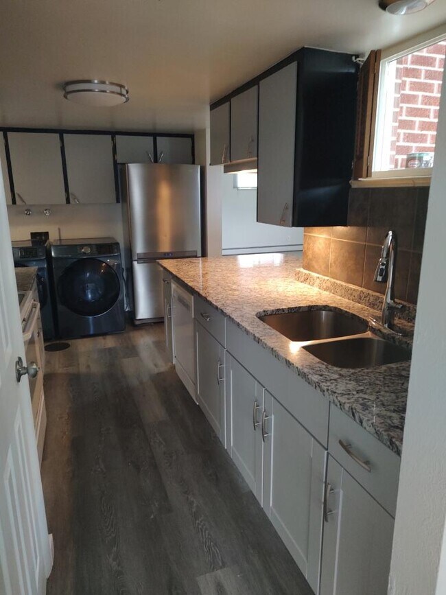 New flooring and granite countertops
