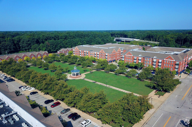 Aerial - Styron Square Apartments