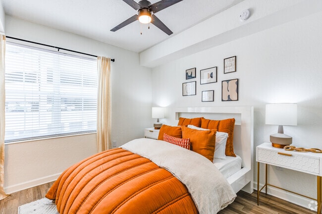 2BR, 2BA - 1,046SF - Second Bedroom