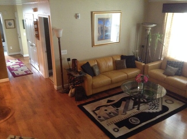 Living room with loft above left - 1518 Enyart Way Unit 301