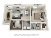 1 Bed 1 Bath