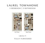 Laurel Townhome Furnished - SOLD OUT FOR FALL 2026 - Join Fall 2027 Waitlist Now!