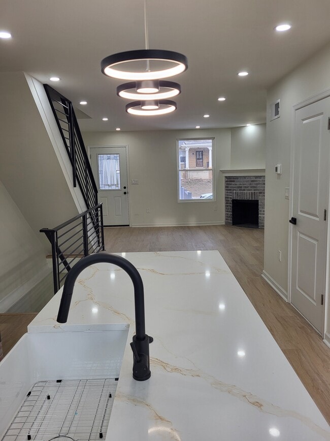 Kitchen to living room view - 1164 Atwood Rd