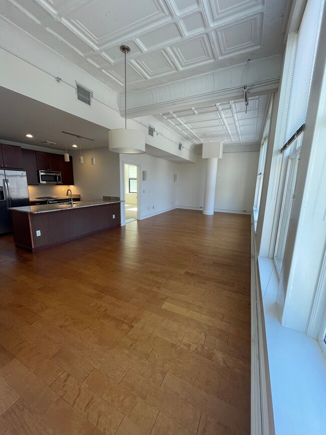 Kitchen & Living - Deys Plaza Apartments