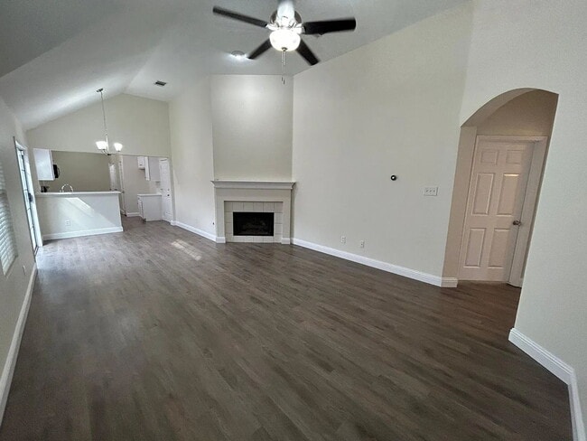 Photo - Charming 3-Bedroom Plano Retreat with Cozy Fireplace & Gleaming Hardwood Floors!