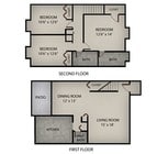 3BR/2BA