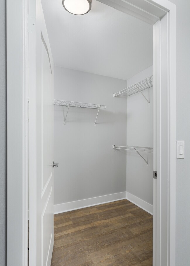 Renovated Package I walk-in closet