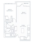 A1R floor plan Presley Uptown