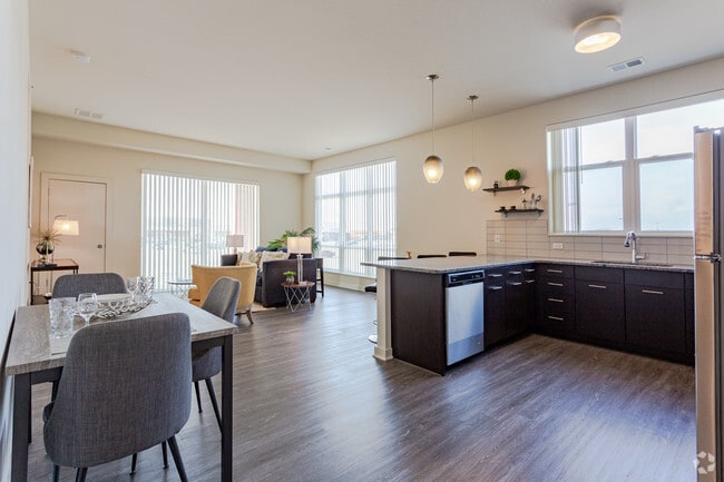 spacious corner layout