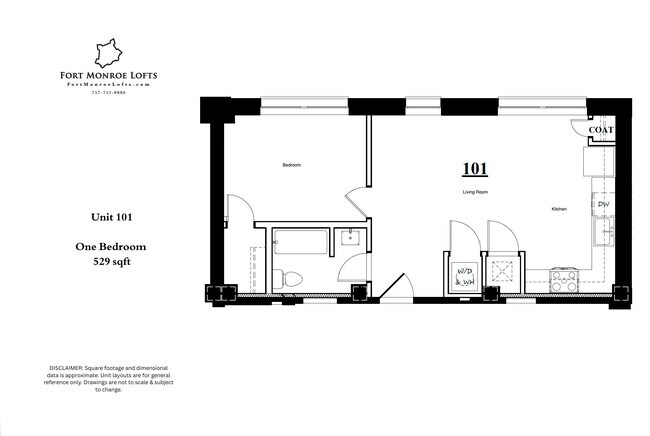Photo - Fort Monroe Lofts Applications Unit One Bedroom