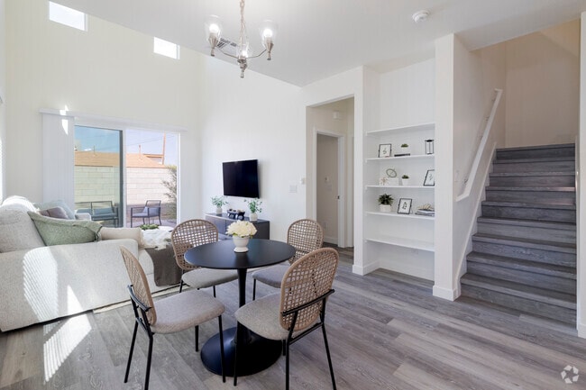 4BR, 3BA - 1,736SF - Dining and Living Room - Raymond Place Townhomes