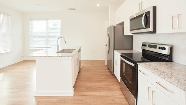 Kitchen with Stainless Steel Appliances