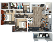 2 Bedroom 2 Bathroom