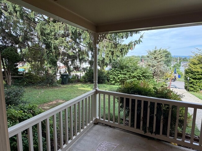 Porch has beautiful view - 917 Rose Hill Ave