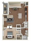 A4 3D Floorplan