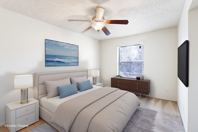 One Bed - Bedroom Space - Brookhollow Tyler Apartments