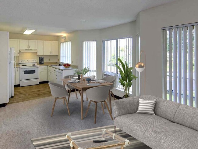 Open kitchen plan
