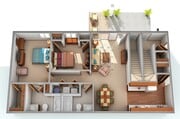 Two Bedroom Lower