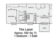 1BR/1BA