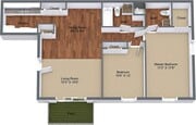 2 Bedroom 2 Bathroom