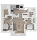 2BR/2BA- B1