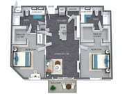 Grandeur 3D floorplan