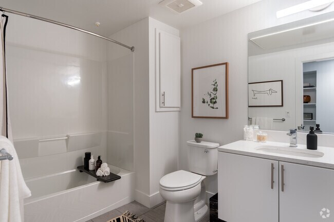 1BR, 1BA - Plan D - Artizan