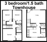 3 bed floorplan
