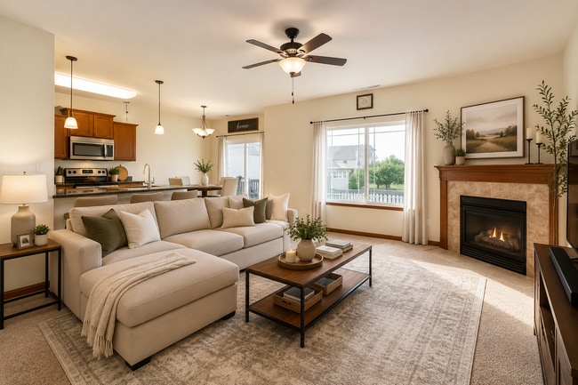 Living Room - 8306 Wilden Dr