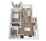 Floor Plan 1A | Seasons at North Aurora | Apartments in North Aurora, IL