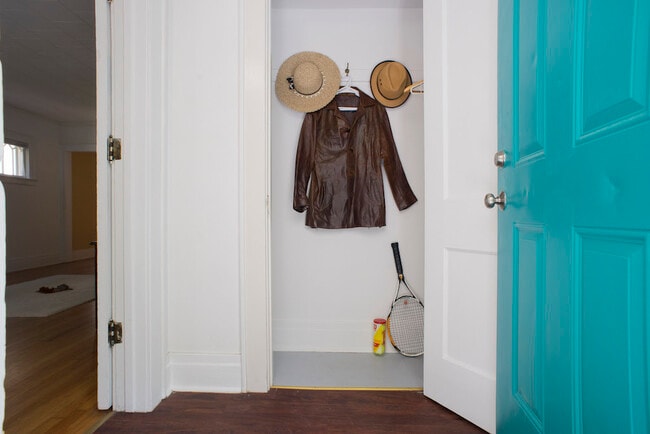 entry foyer and closet - 705 Ackerman Ave