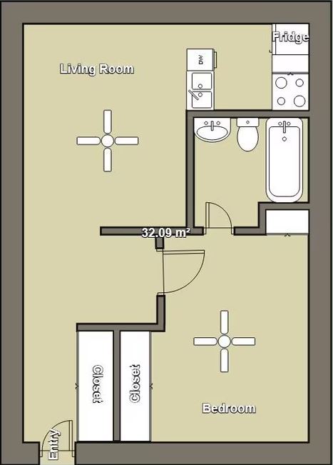 Algas marinas - Unidad original - Salt & Vine Oceanside Apartments
