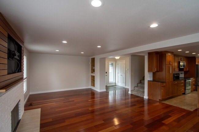 Entry and living room