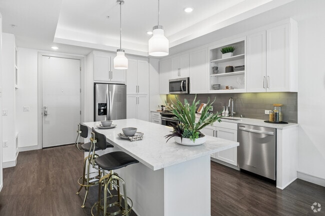 A1 1BR, 1BA - 690SF - Kitchen