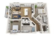 B2.1 floor plan The Waterview
