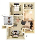 A3R floor plan Presley Oaks