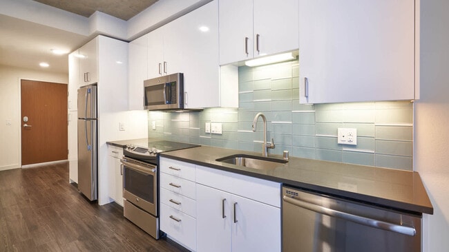 Kitchen with Stainless Steel Appliances