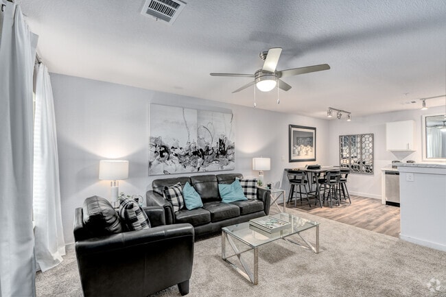 1BR, 1BA-726SF-Living Room