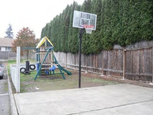 Playground & Basketballl Court