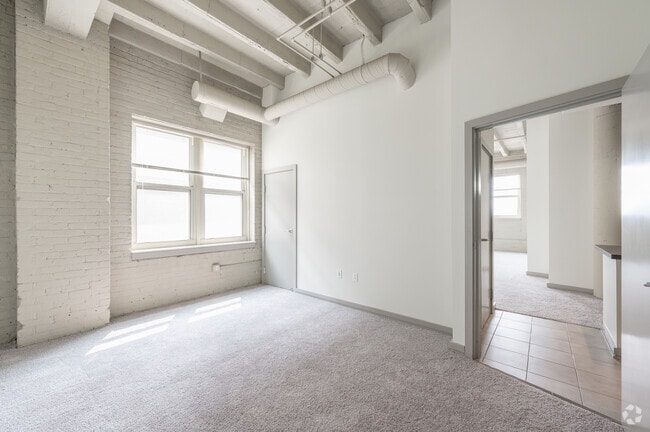 2 BD, 2 BA - 1,096SF - First Bedroom - The Lofts