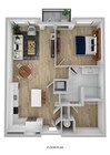 Plano de planta A23 10 WestEdge