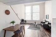 1BR, 1BA - 841SF - Loft - Living Area