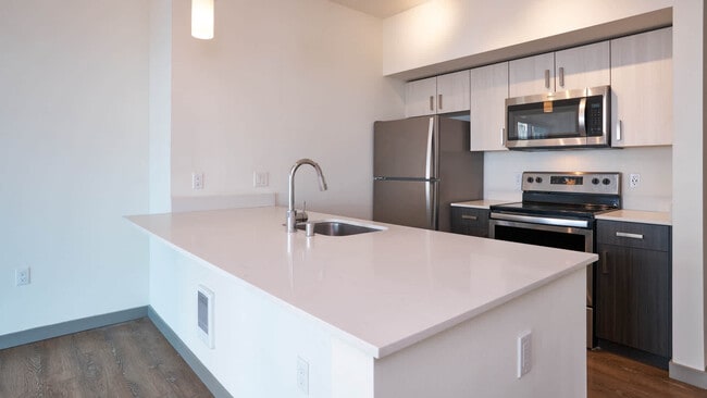 Kitchen with Stainless Steel Appliances