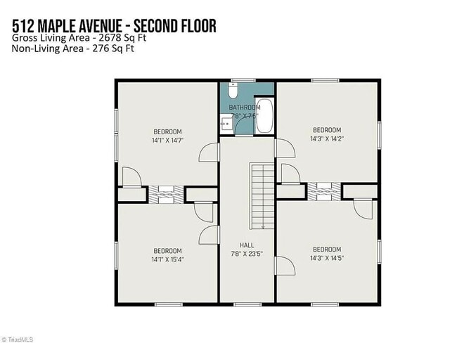 Photo - Amazing 7 Bedroom 2 bathroom updated home for rent in Burlington, NC