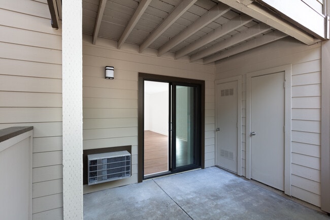 Private patio
