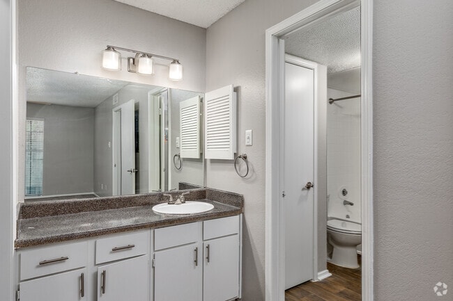 1BR, 1BA - 736SF - Bathroom
