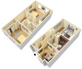 2BR/1.5BA